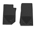 WeatherTech 14-15 Jeep Wrangler Front Rubber Floor Mats - Black