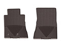 WeatherTech 2015+ Ford Mustang Shelby GT350/GT350R Front Rubber Mats - Cocoa