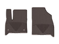 WeatherTech 2018+ Buick Enclave Front Rubber Mats - Cocoa