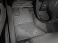 WeatherTech 06-12 Lexus GS 300 Front Rubber Mats - Grey