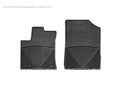 WeatherTech 09+ Pontiac Vibe Front Rubber Mats - Black