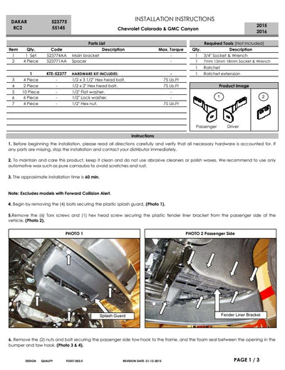 Big Country auto part
