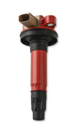 MSD Ignition Coil Ford Ecoboost 3.5L V6 3-Pin Connector Red 2010-2016 Ford Ecoboost 3.5L V6 3-Pin Connector MSD Ignition
