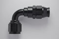Fragola -10AN Real Street x 90 Degree Hose End Black For PTFE Hose