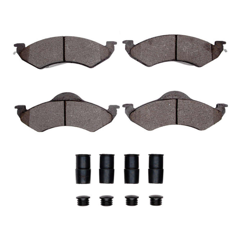 R1 1998-1999 Dodge Dakota RWD Front R1 Ceramic Pads & Hardware Kit