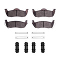 DFC 05-10 Jeep Grand Cherokee Rear 5000 Advanced Ceramic Brake Pads and Hardware Kit