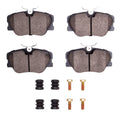 DFC 84-95 Mercedes-Benz 300TE Front 5000 Advanced Low Metallic Brake Pads and Hardware Kit