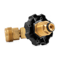 CAMCO LP Y ADAPTER MALE POL X (2) 1IN20 MALE CLAMSHELL