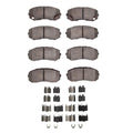 R1 2005-2011 Freightliner FL360 (Mexico) Front/Rear R1 Semi Met Pads & Hardware Kit