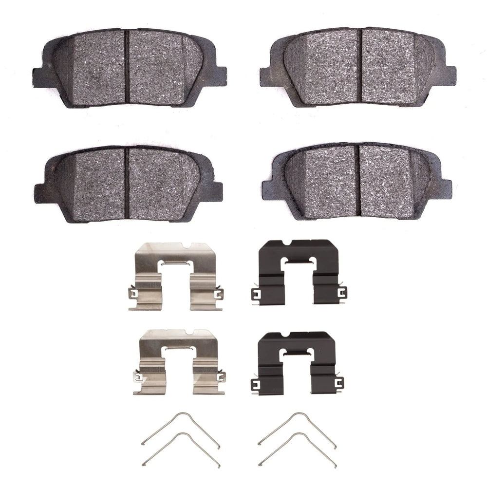 R1 07-22 Kia Sedona Rear Optimum OE Brake Pads and Hardware Kit