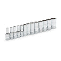 SET SKT MID LNGTH 1/4DR 6PT 13PC MET