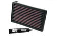 K&N Engineering air filter installed view