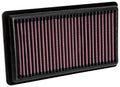 K&N Engineering air filter installed view