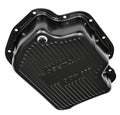 TH400 TRANS PAN 3IN DEEP EXTRA CAPACITY FINNED BOTTOM STEELBLACK