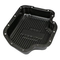 TH400 TRANS PAN 3IN DEEP EXTRA CAPACITY FINNED BOTTOM STEELBLACK