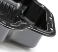 TH400 TRANS PAN 3IN DEEP EXTRA CAPACITY FINNED BOTTOM STEELBLACK