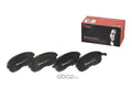 Brembo OE 07-13 Suzuki SX4/2012 SX4 Crossover PRIME Low-Met Brake Pad - Front