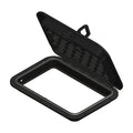 NYLON/PP RECT DECK HATCH BLACK 10"X