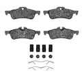 R1 02-08 Mini Cooper (Excl Clubman) Rear Euro Ceramic Pads & Hardware Kit