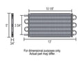 Dyno-Cool Aluminum Trans Cooler