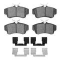 DFC 01-10 Chrysler PT Cruiser Front 5000 Advanced Semi Metallic Brake Pads and Hardware Kit
