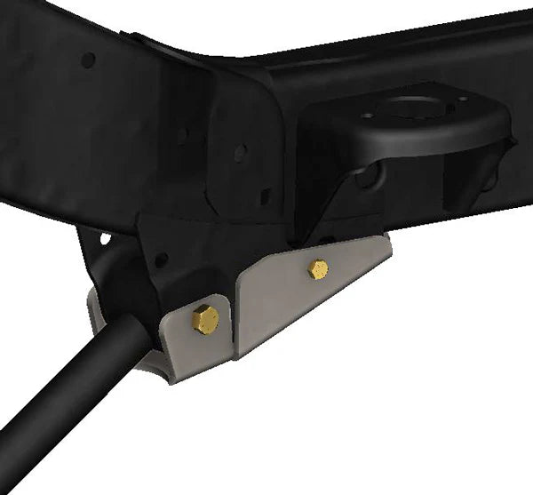 18C WRANGLER REAR FRAME LOWER CONTROL ARM SKIDPLATES