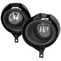 FOG LIGHTS WITH CLEAR LENS - FOR METAL CHROME BUMPER ONLY