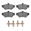 DFC 95-97 Ford Crown Victoria Front 5000 Advanced Semi Metallic Brake Pads and Hardware Kit