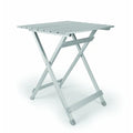 TABLE LARGE SIDE FOLDAWAY ALUMINUM