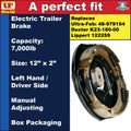 BRAKE ASSEMBLY 12IN X 2 LEFT HANDELECTRIC 7K BOXED