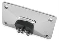 Bikers Choice 55-Up Chrome Custom Pyramid License Plate Bracket 3 Bolt Style