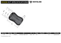 Whiteline 7/04-06 Saab 9-2X / 4/93-9/02 & 9/07-8/12 Impreza WRX & STI KLC26/32 Swaybar Service Kit