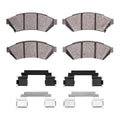 DFC 04-08 Pontiac Grand Prix Front 5000 Advanced Semi Metallic Brake Pads and Hardware Kit