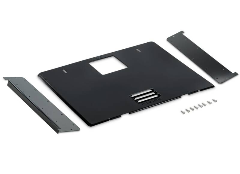 6 GALLON WATER HEATER WIDE DOUBLELATCH REPLACEMENT DOOR KIT BLACK