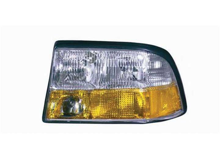 LH HEADLAMP COMP TYPE W/ FOG LAMP SONOMA P/U 9804; JIMMY 9805; BRAVADA 9601