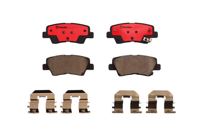 Brembo 12-20 Hyundai Accent Premium NAO Ceramic OE Equivalent Pad - Rear