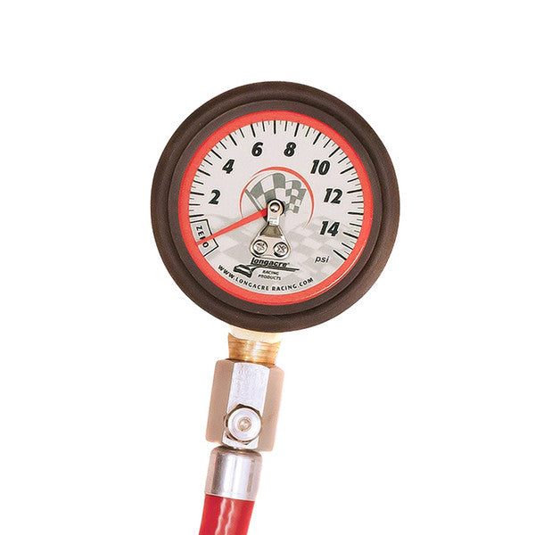 DELUXE 2 1/2 TIRE GAUGE 015 PSI BY 1/4 LB.