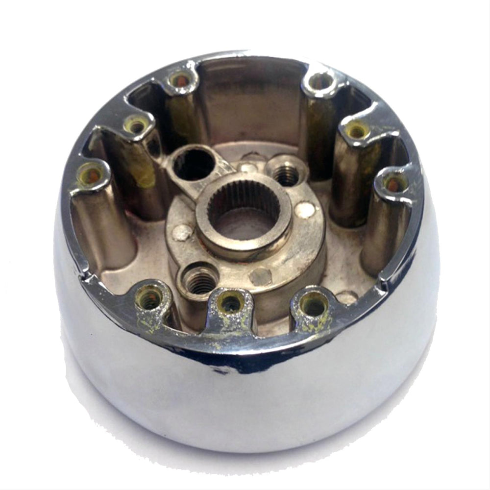 STEERING WHEEL HUB; WITH WOODGRAIN