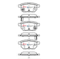 DBA 09-10 Pontiac Vibe Base 2.4L Rear SSEV Street Series Brake Pads