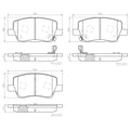 SONIC 20182020 DISC BRAKE PAD SET