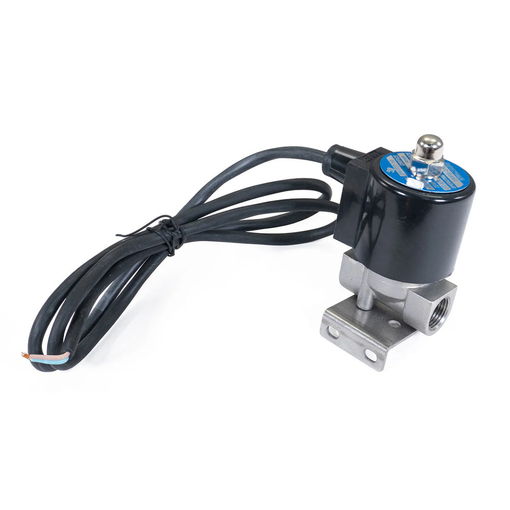 VALVE 3/8' STAINLESS -12V