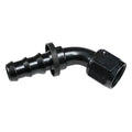 Fragola -10AN Push-Lite End 60 Degree - Blue