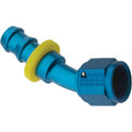 Fragola -10AN Push-Lite End 30 Degree - Blue