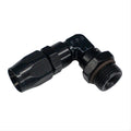 Fragola -6AN x 90 Degree x 1/2 - 20 Hose End - Black