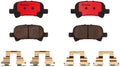 Brembo 00-07 Toyota Avalon/00-06 Camry/01-08 Solara Rear Premium NAO Ceramic OE Equivalent Pad