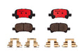 Brembo 00-07 Toyota Avalon/00-06 Camry/01-08 Solara Rear Premium NAO Ceramic OE Equivalent Pad