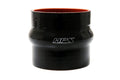 HPS Performance 2.25 ID 6 Long High Temp 4-ply Reinforced Silicone Hump Coupler Hose Black (57mm ID 152mm Length)