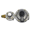 MR. HEATER PROPANE TWO STAGE HORIZONTAL REGULATOR WITH P.O.L.