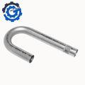 2.5in SS J-Bend Pipe 4.25 Radius 16 Gauge