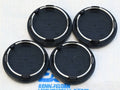 BBS Center Cap 70.6mm White/Gold (4-tab) (56.24.120)